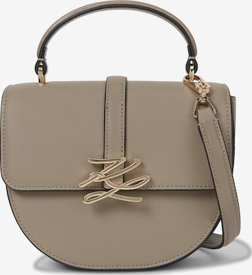 Sac à bandoulière 'K/Autograph' Karl Lagerfeld en gris : devant