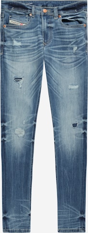 DIESEL - Slimfit Vaquero en azul: frente