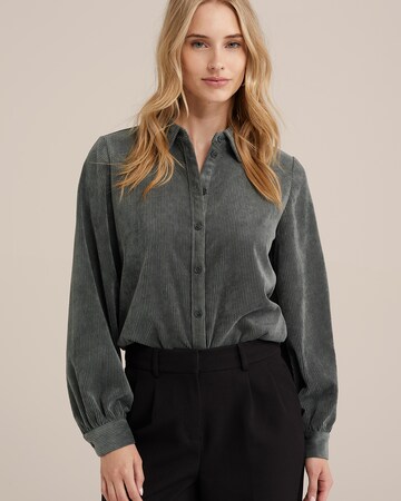 Camicia da donna di WE Fashion in grigio: frontale