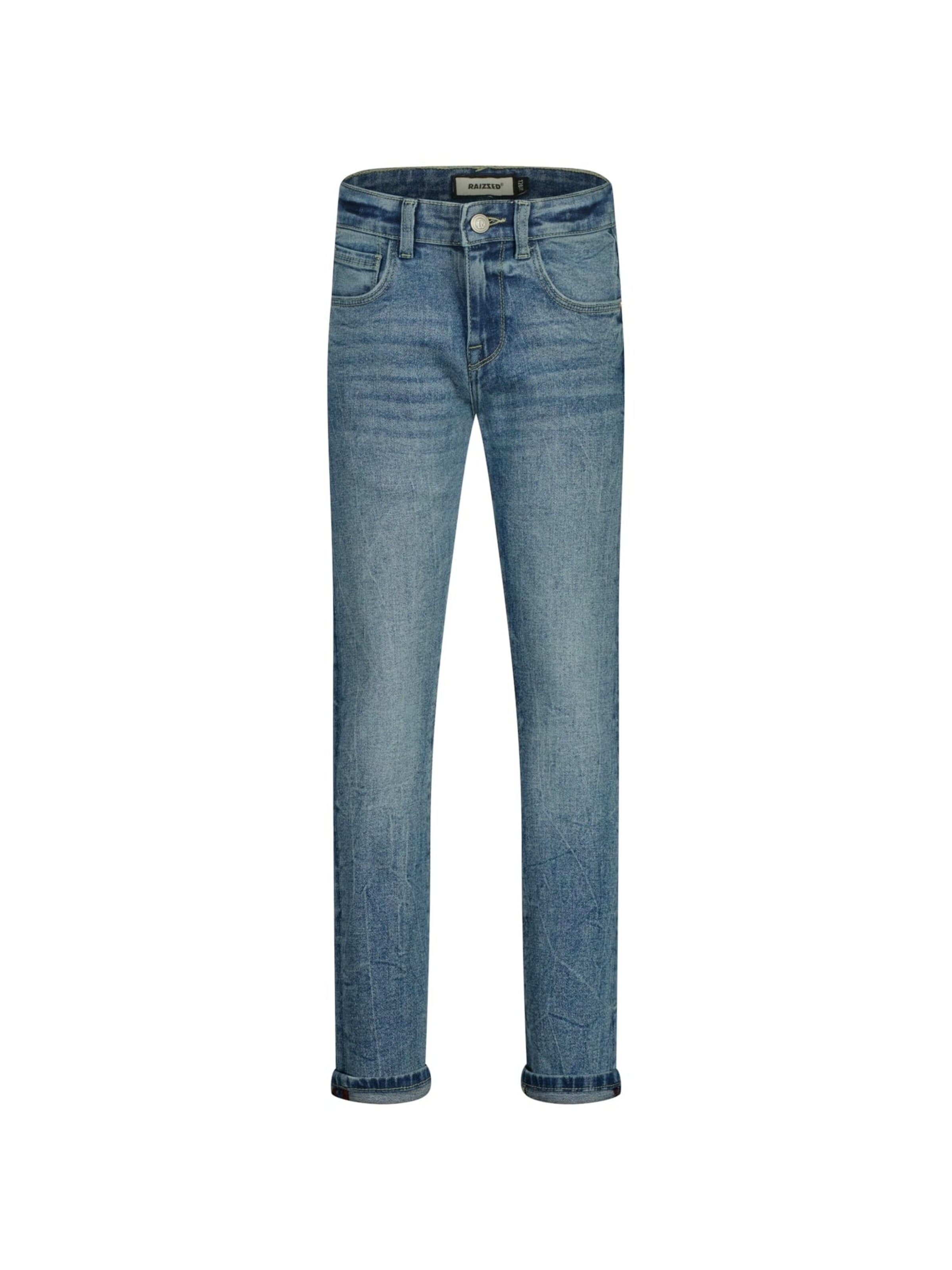 Raizzed Baggy Jeans in Blue: front