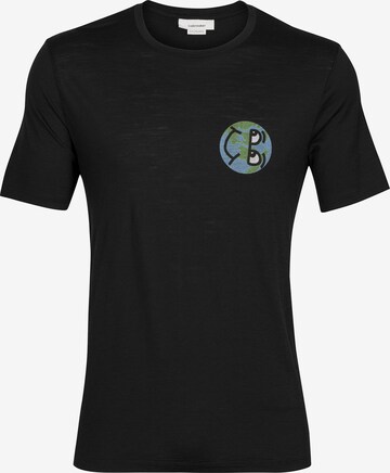 ICEBREAKER Performance Shirt 'Story' in Black: front