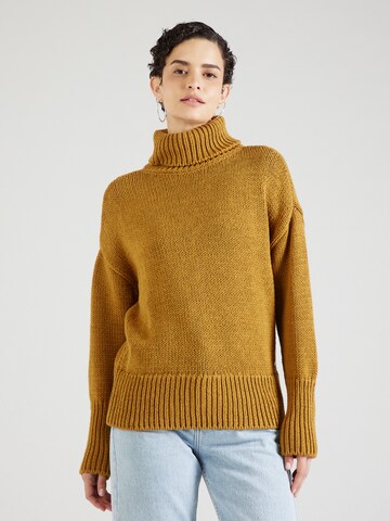 MUSTANG Sweter 'CARLA' w kolorze brązowy: przód