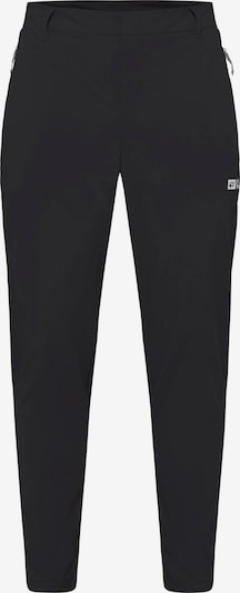 JACK WOLFSKIN Ulkoiluhousut 'Hikeout' koossa S värissä musta / valkoinen, Tuotenäkymä