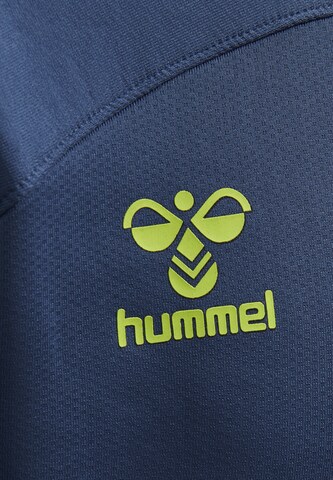 Hummel Sportsweatshirt in Blauw