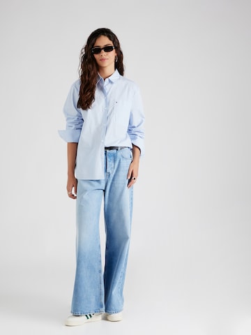 TOMMY HILFIGER Blouse 'Essential' in Blauw