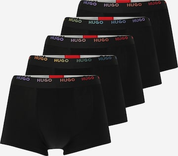 Boxers HUGO Red en noir : devant