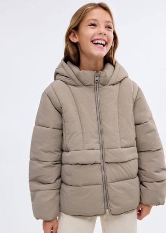 MANGO KIDS Jacke 'Cosy' in Braun: Vorderseite