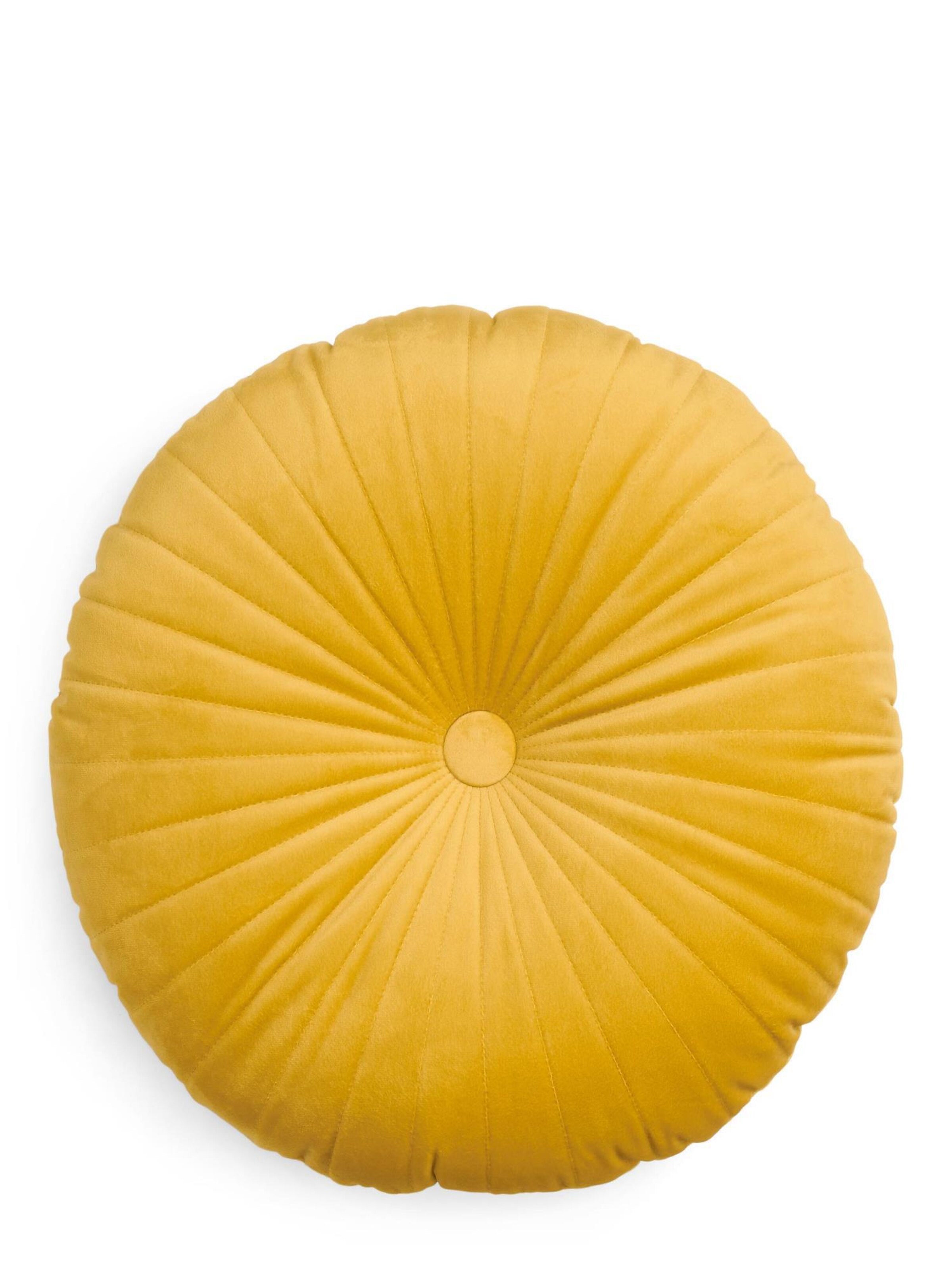 ESSENZA Pillow in Yellow: front