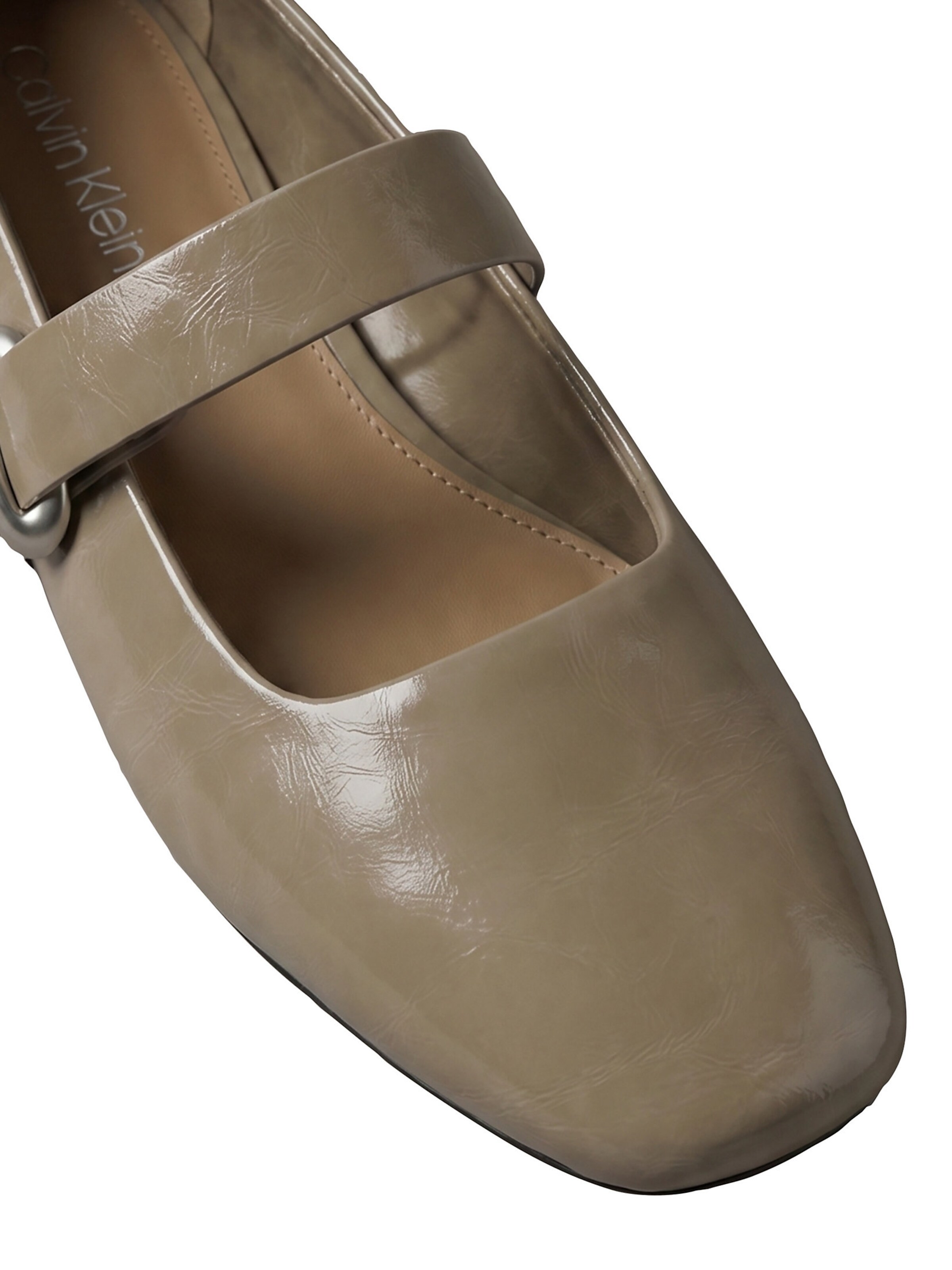 Regular Ballerines à lanières Calvin Klein en vert