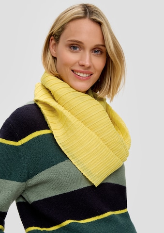 s.Oliver Scarf in Yellow