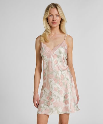 Hunkemöller Negligé in Wit: voorkant