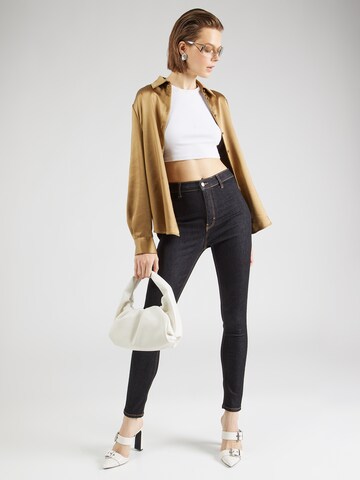 Skinny Jeans 'Joni' de la TOPSHOP pe negru