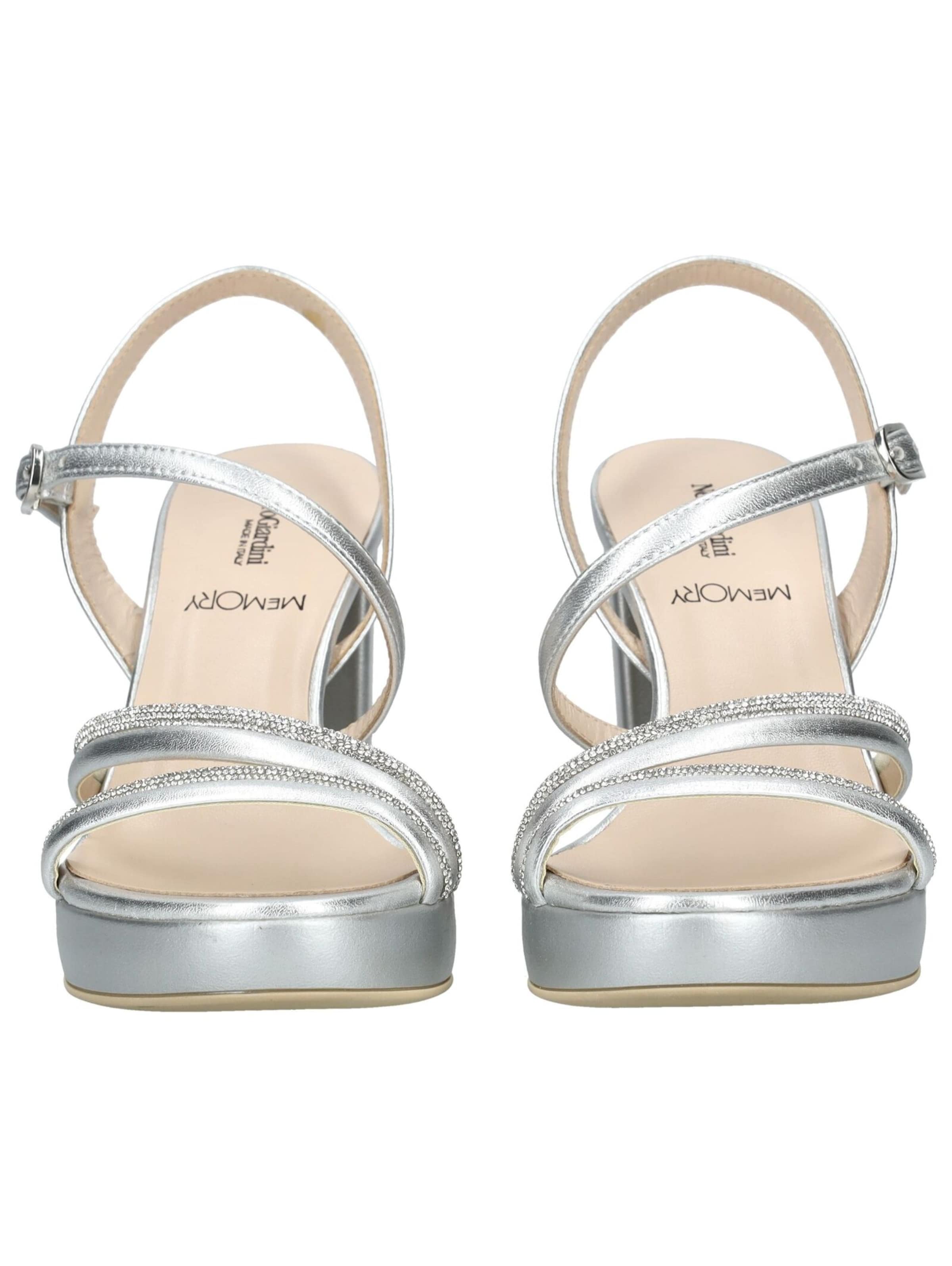 Sandales Nero Giardini en argent