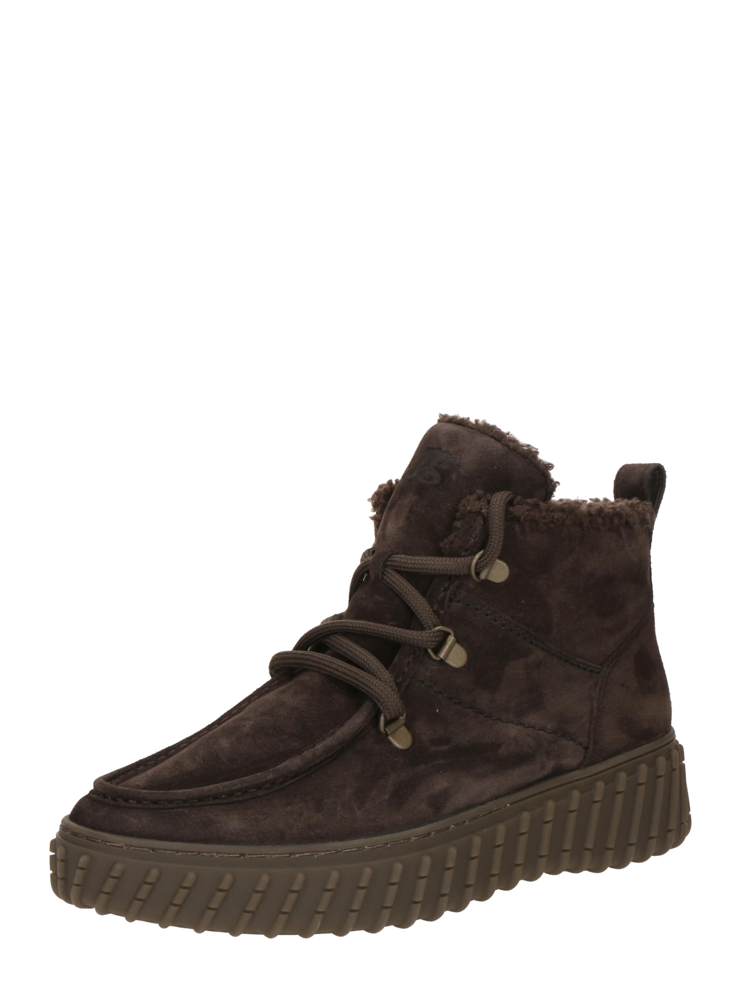 Bottines à lacets Paul Green en marron : devant