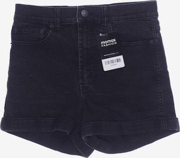 Monki Shorts in XS in Grey: front
