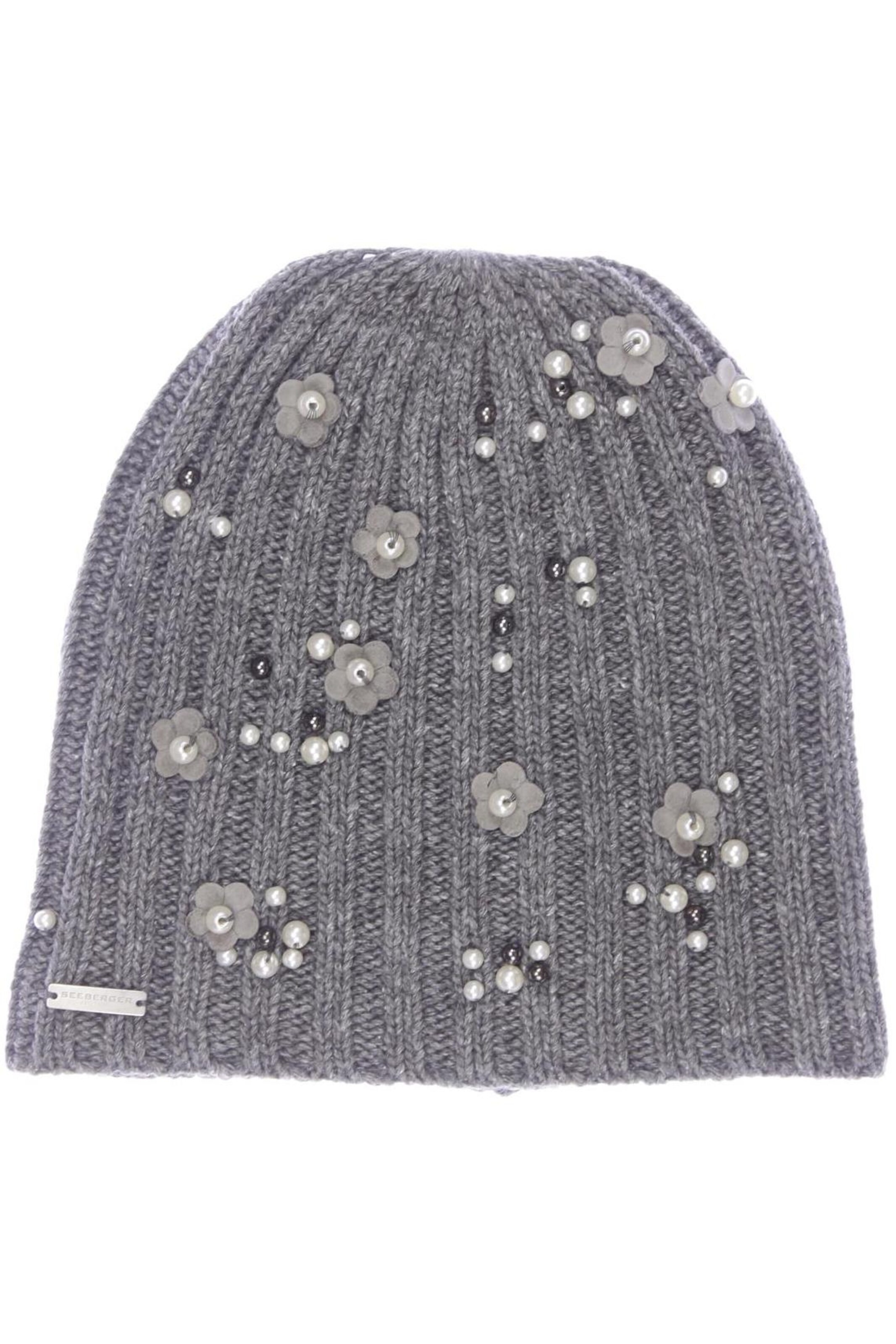 Seeberger Hut oder Mütze in One Size in grau, Produktansicht