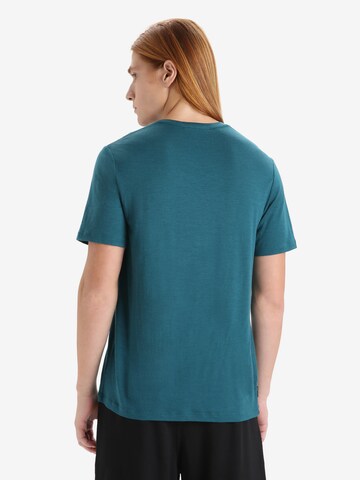 T-Shirt fonctionnel 'Tech Lite II Cadence Paths' ICEBREAKER en bleu