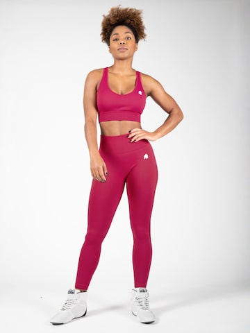 Bustier Soutien-gorge de sport 'Hilton' Gorilla Wear en rose