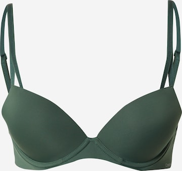 Calvin Klein Underwear Push-up Σουτιέν σε πράσινο: μπροστά
