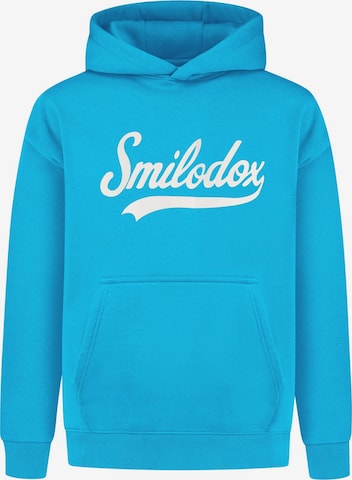 Smilodox Sweatshirt 'Lorik' in Blue: front