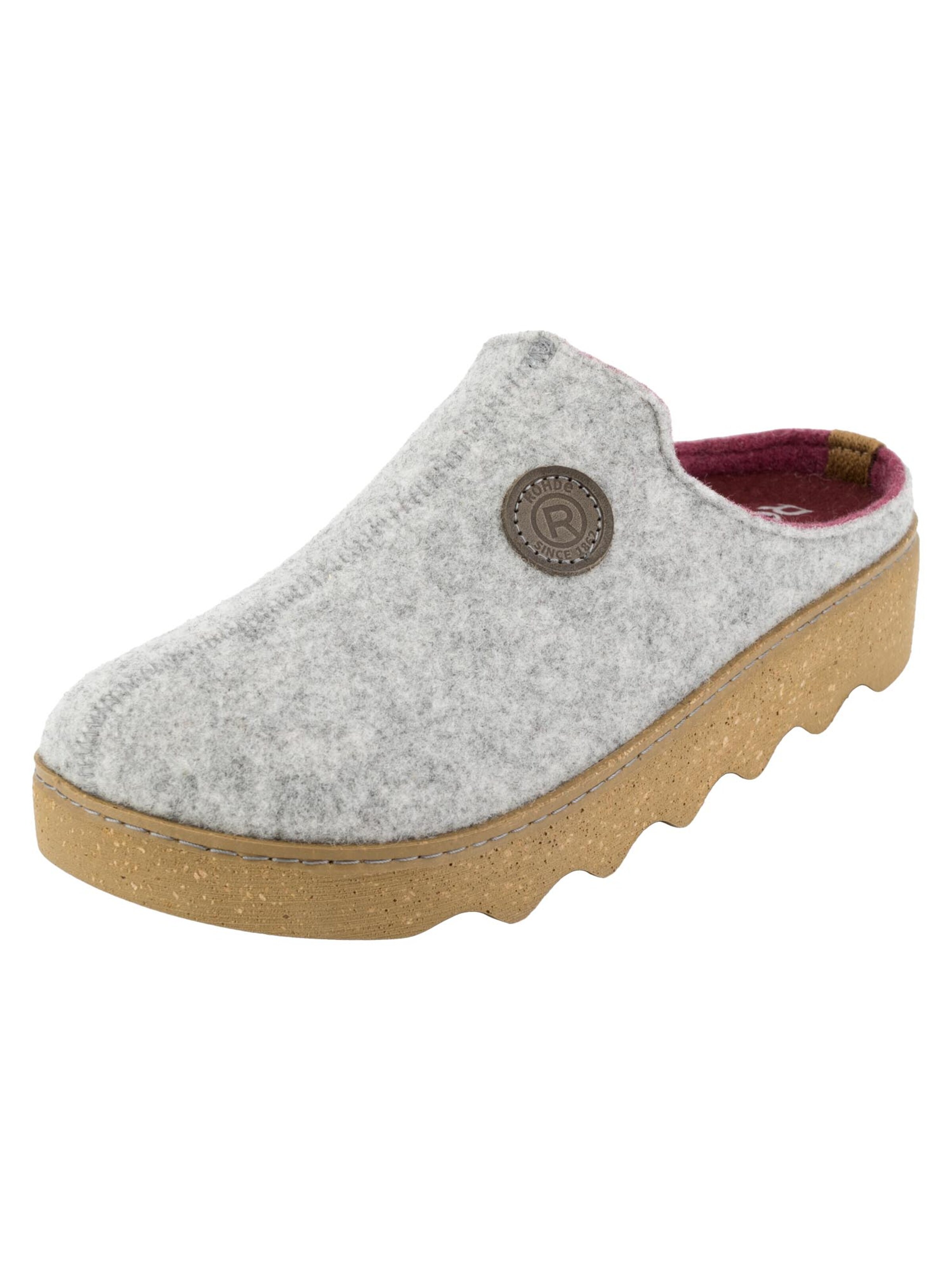 Clogs 'Foggia-D' di ROHDE in grigio
