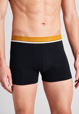 SCHIESSER Boxershorts in Zwart: voorkant