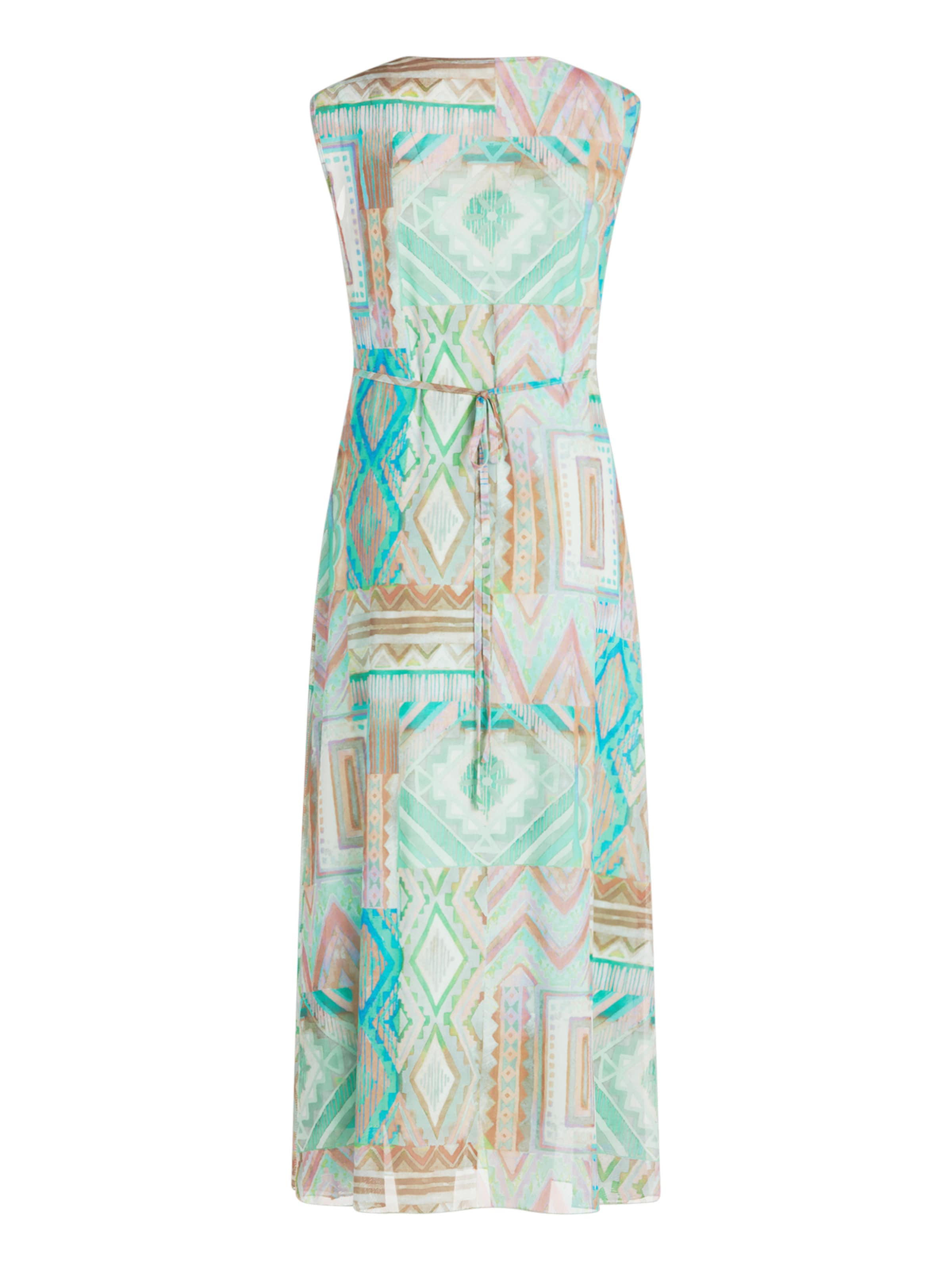 Cartoon Avondjurk in Groen