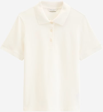 T-shirt Marc O'Polo en blanc : devant