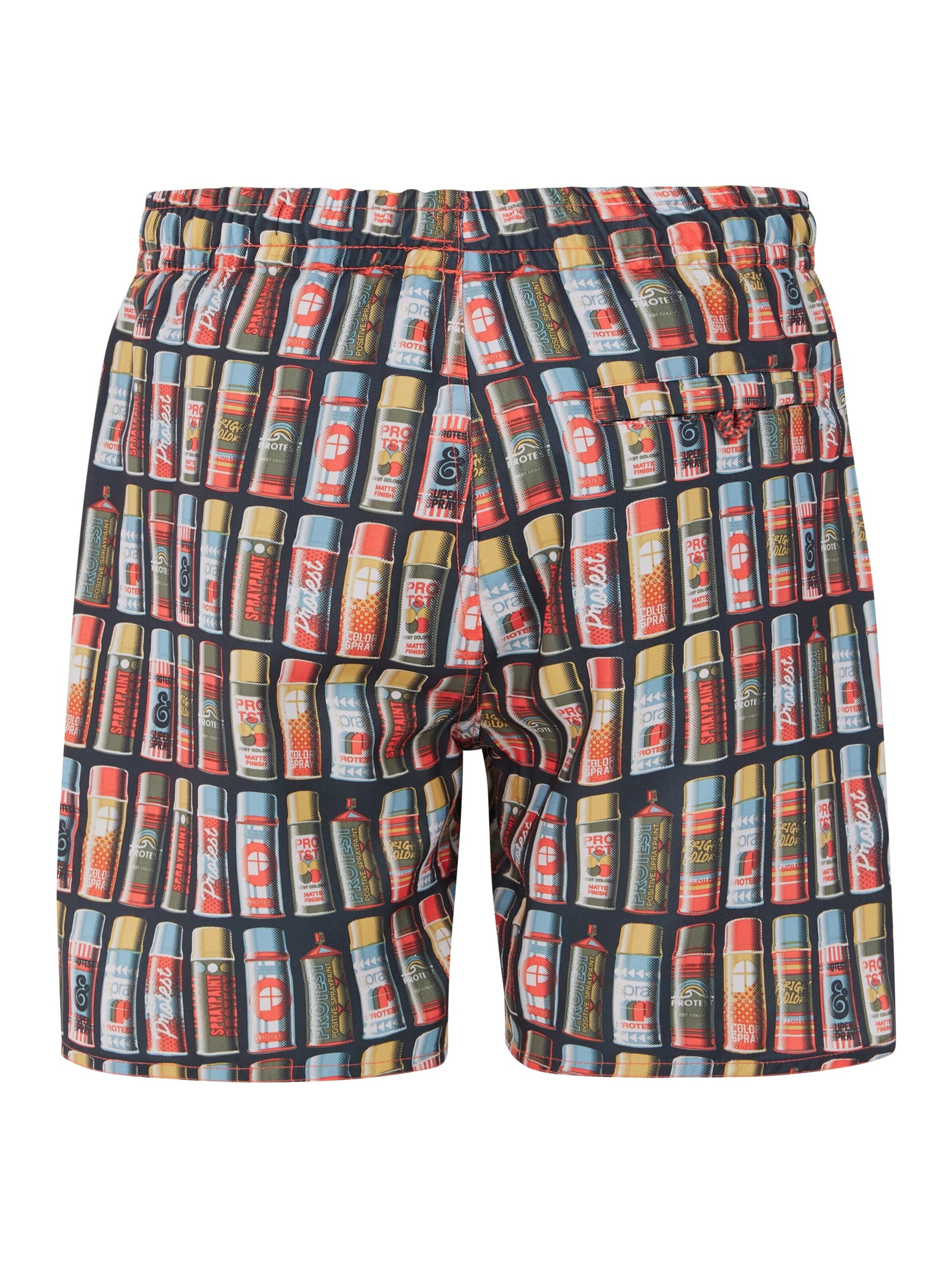 PROTEST Badeshorts 'PRTOSCAR JR'‌‌‌‌‌‌‌‌‌ in Orange