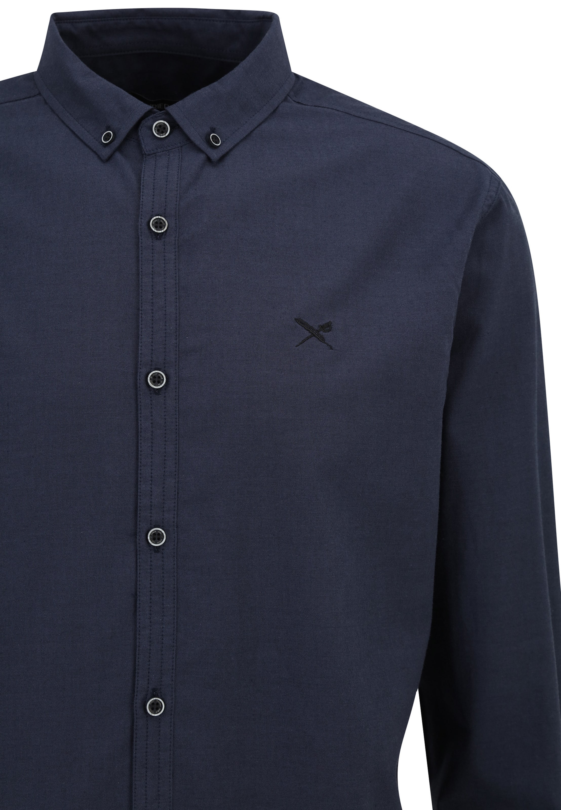 Iriedaily Средняя посадка Рубашка 'Samuel' в Синий