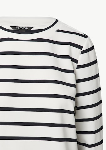 COMMA Sweatshirt in Weiß