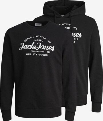 JACK & JONES Sweatshirt 'Forest' in Zwart: voorkant