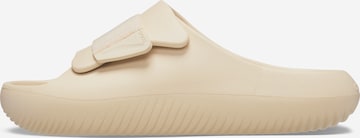 Crocs Pistokkaat 'Mellow Luxe Recovery' värissä beige: etupuoli
