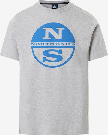 T-Shirt North Sails en gris : devant