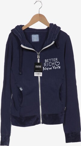 BETTER RICH Sweatshirt & Zip-Up Hoodie in M in Blue: front