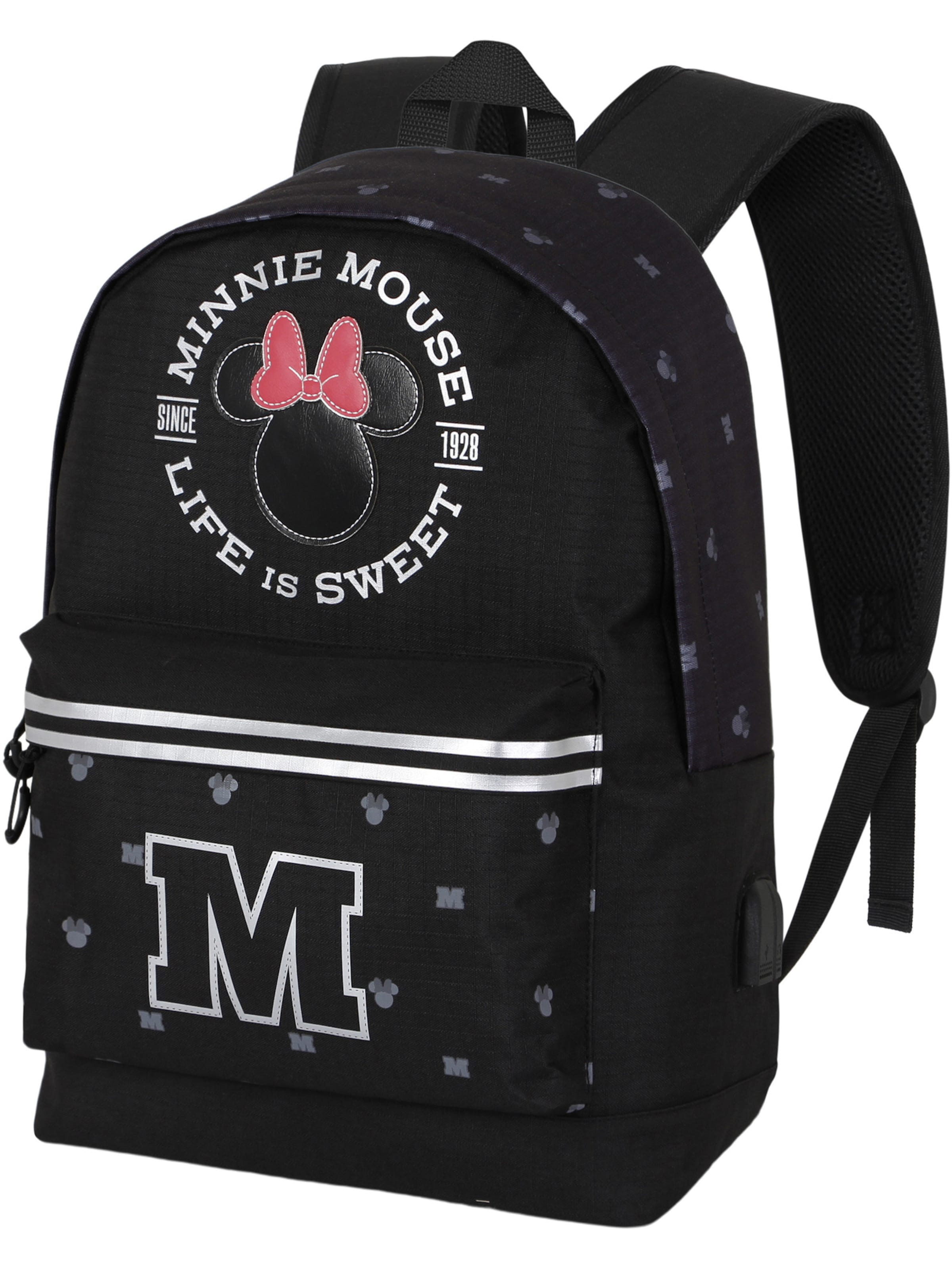 Zaino 'Minnie Mouse' di DISNEY in nero