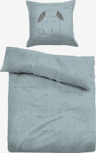 TOM TAILOR Bettwäsche in blau / braun, Produktansicht