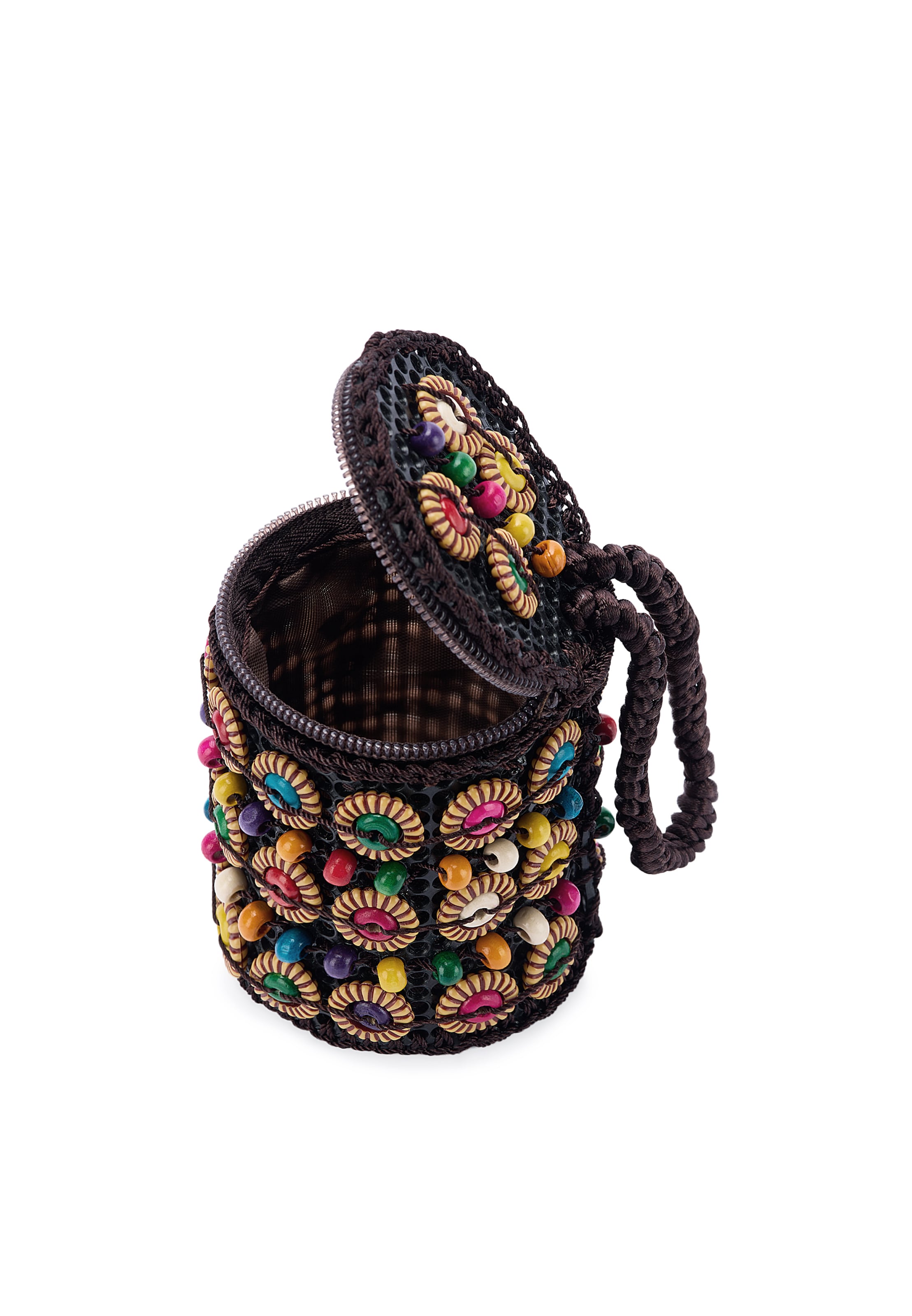 usha FESTIVAL - Bolso de noche en marrón