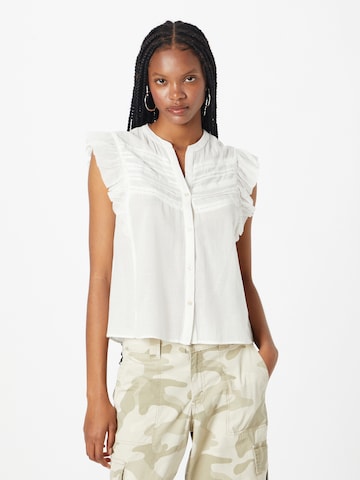 Pepe Jeans Blouse 'Fiala' in Wit: voorkant