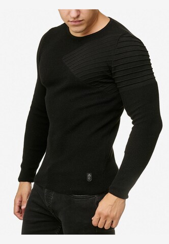 Redbridge Sweater 'Amarillo' in Black: front