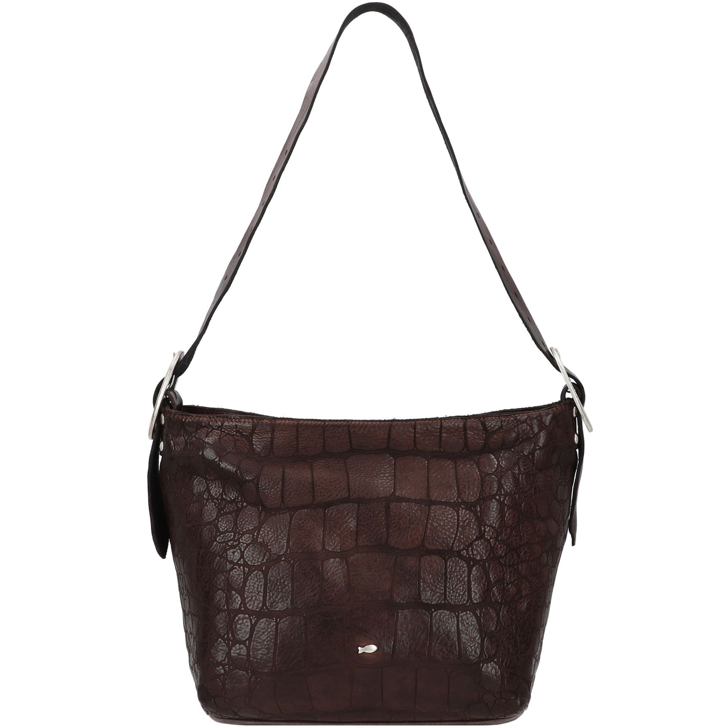 Campomaggi Schultertasche in dunkelbraun, Produktansicht