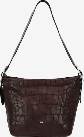 Campomaggi Schultertasche in Braun: Vorderseite