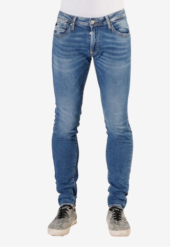 Le Temps Des Cerises Skinny Jeans in Blau: predná strana