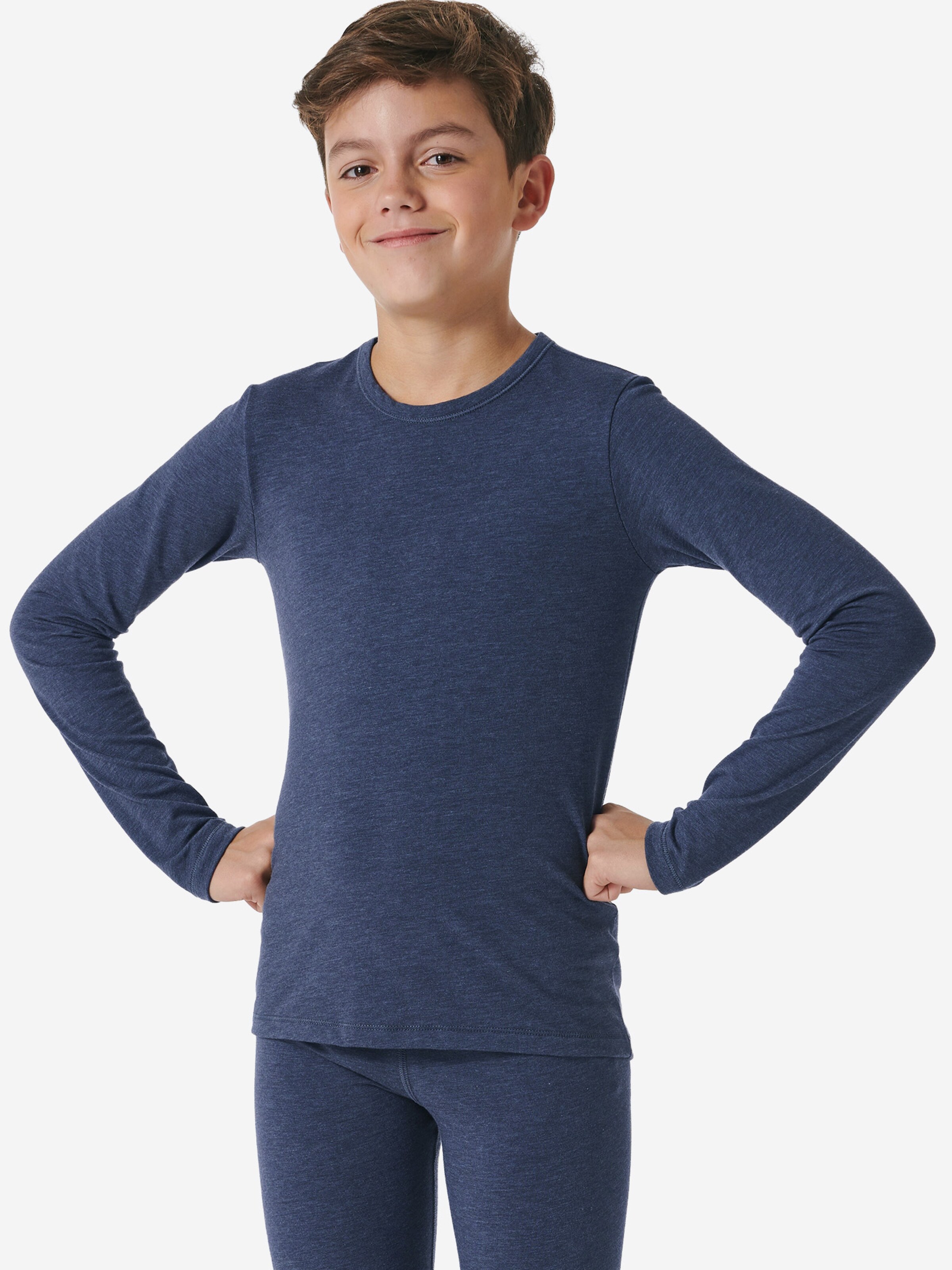 Maillot de corps 'Active' SCHIESSER en bleu : devant