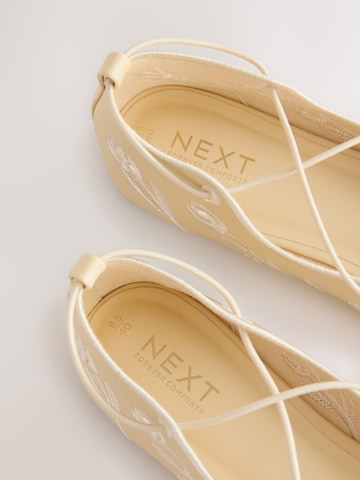 Next Ballerina 'Forever Comfort®' in Yellow