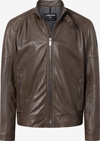 STRELLSON Between-Season Jacket in Brown: front