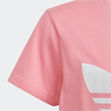 ADIDAS ORIGINALS Shirt 'Trefoil' in Pink