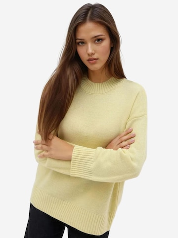 Hiccup Sweter w kolorze żółty: przód