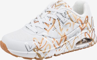 Sneaker bassa 'James' SKECHERS di colore oro / argento / bianco, Visualizzazione prodotti