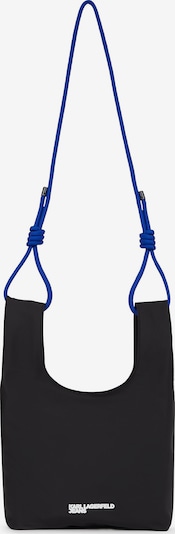 KARL LAGERFELD JEANS Handtasche 'CORD' in schwarz / naturweiß, Produktansicht